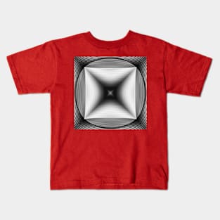 Grey squares Kids T-Shirt